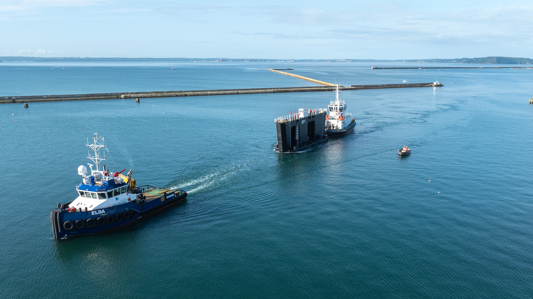 Nouveau bateau-porte BrestPort