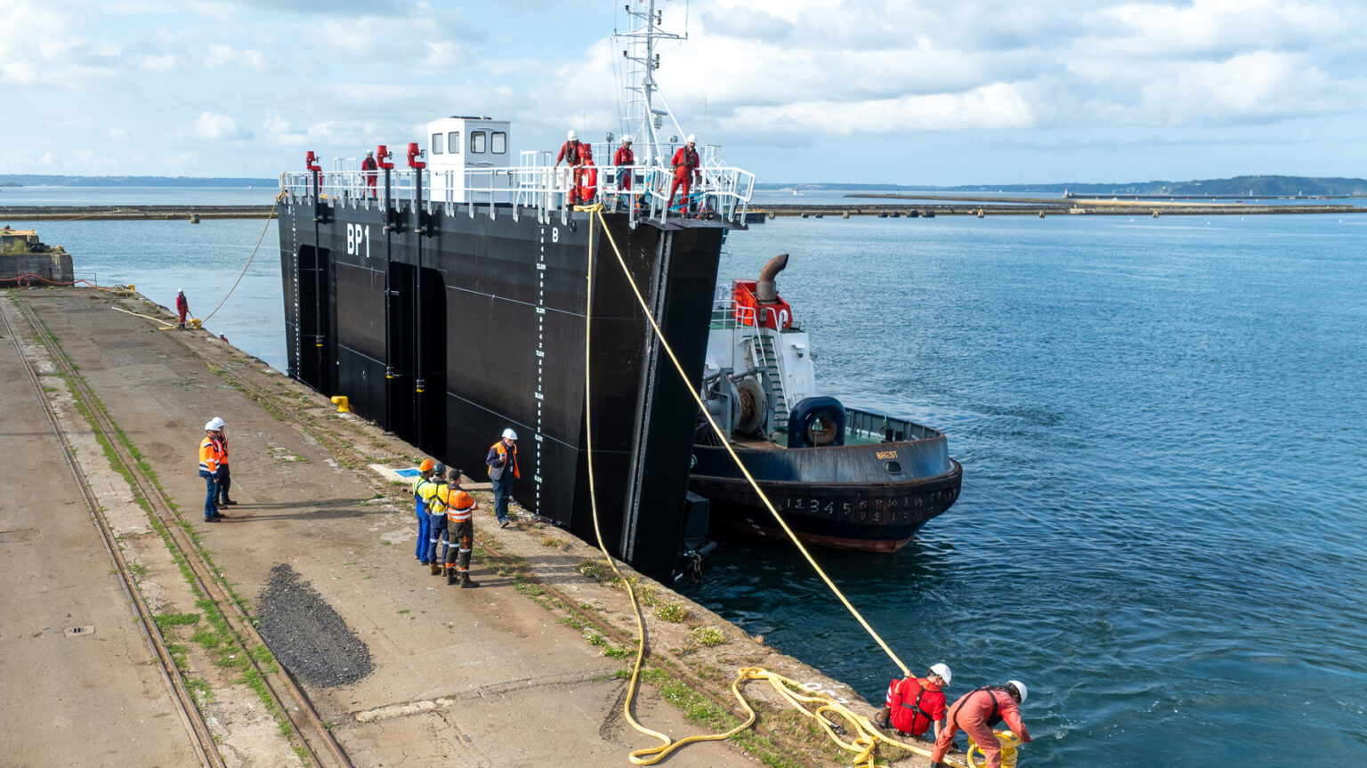 Nouveau bateau-porte BrestPort
